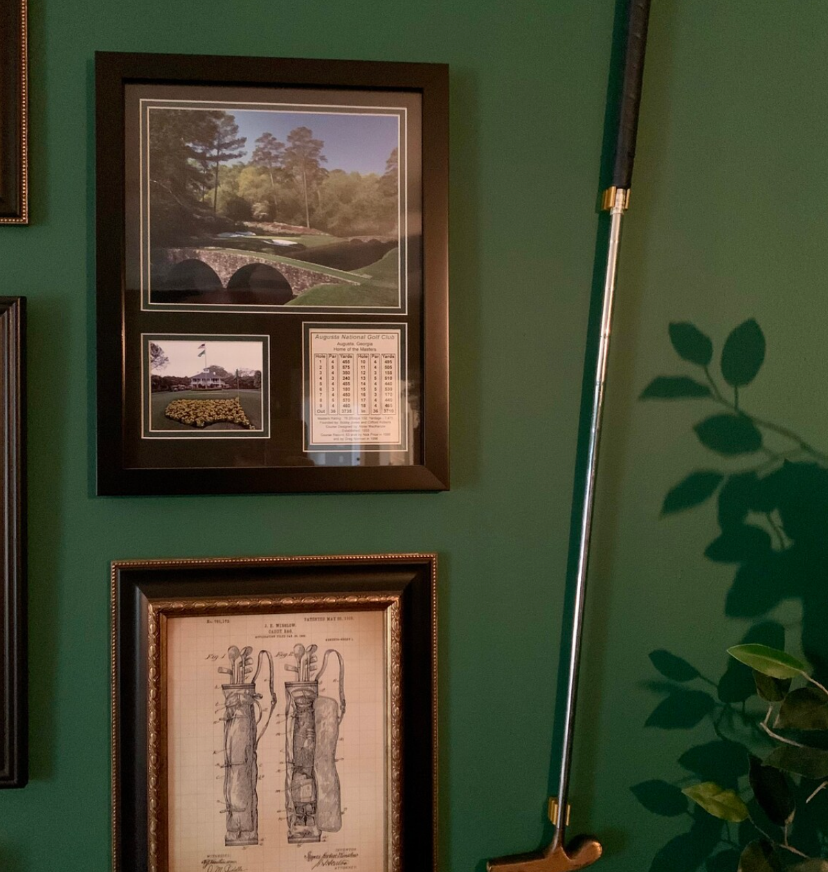 Golf Club Wall Mount Brackets (set) / Buy in Sets / Fits for Irons, Drivers, Wedges or Putters / Display your clubs! / 9mm, 14mm, 17mm, 19mm