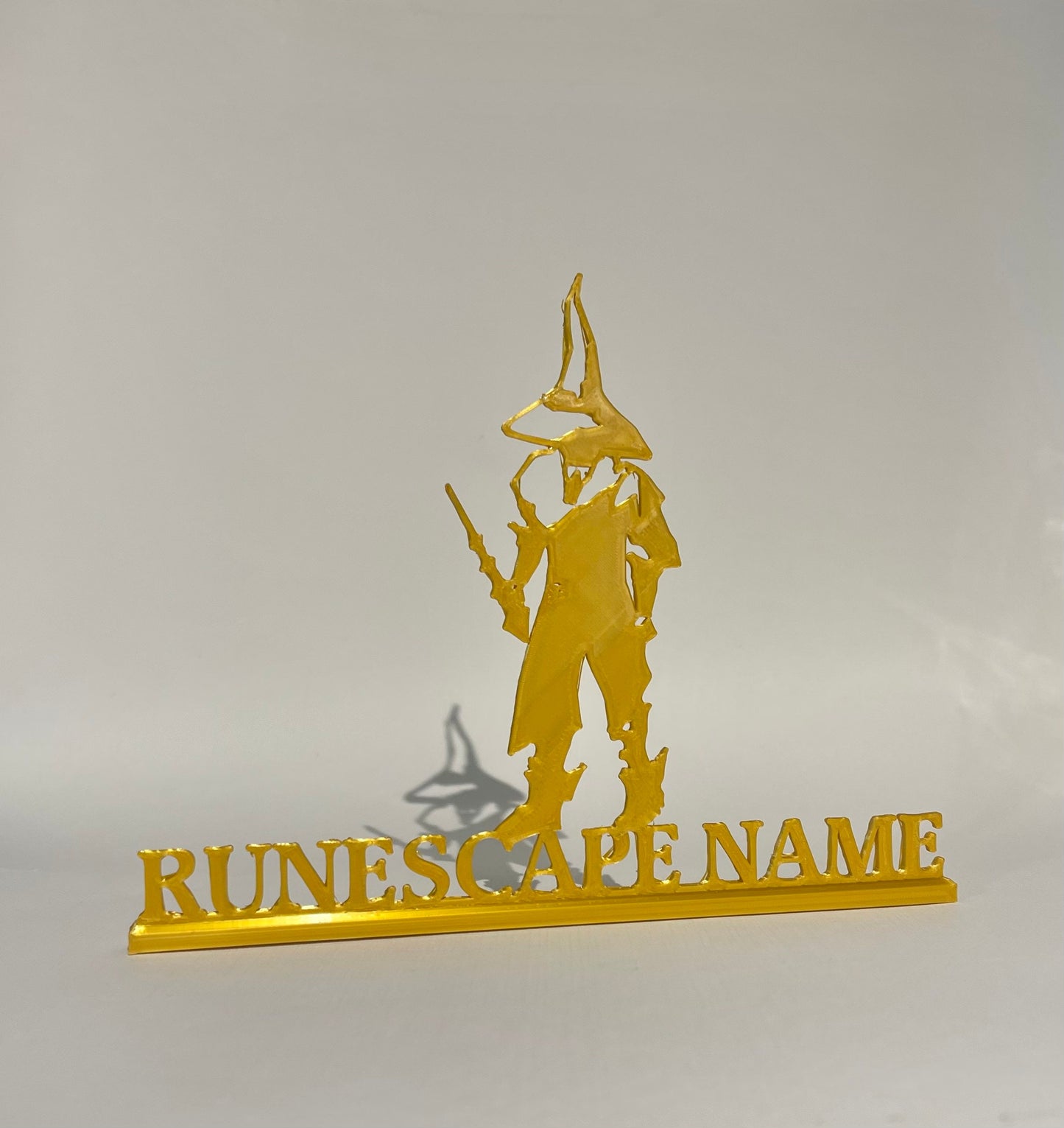 Personalized RuneScape Player Name Sign - Mage Gear with Ancestral Robes, Kodai Wand and Eternal Boots / Great Gift for Gamers! / 20+ Colors
