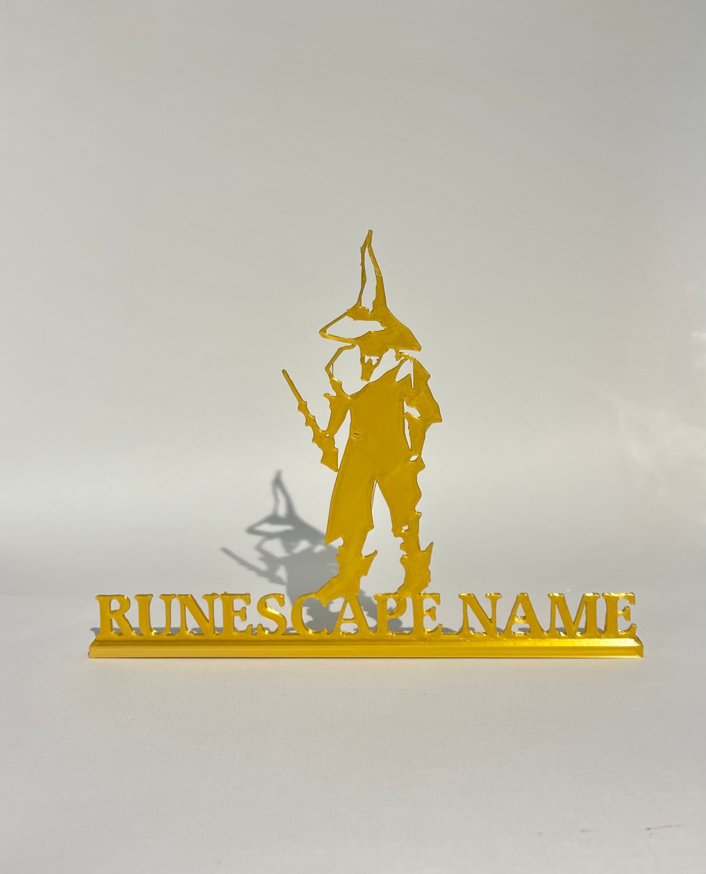Personalized RuneScape Player Name Sign - Mage Gear with Ancestral Robes, Kodai Wand and Eternal Boots / Great Gift for Gamers! / 20+ Colors