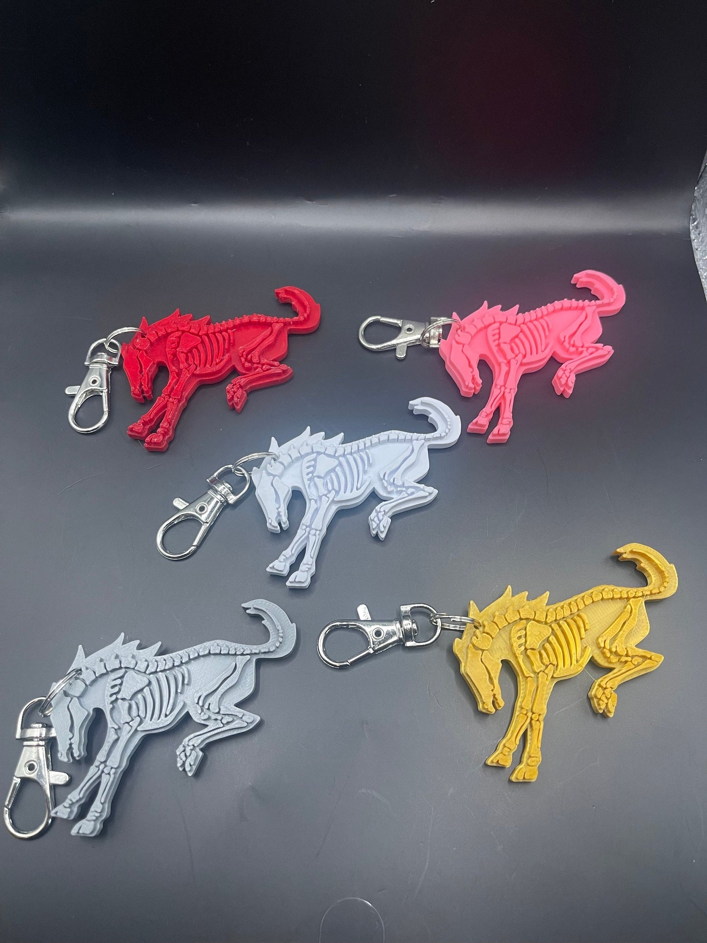 Ford Bronco “Skeleton” Emblem Keychains / Calling all Bronco and Bronco Sport & Lovers / 21 Colors / Keychain