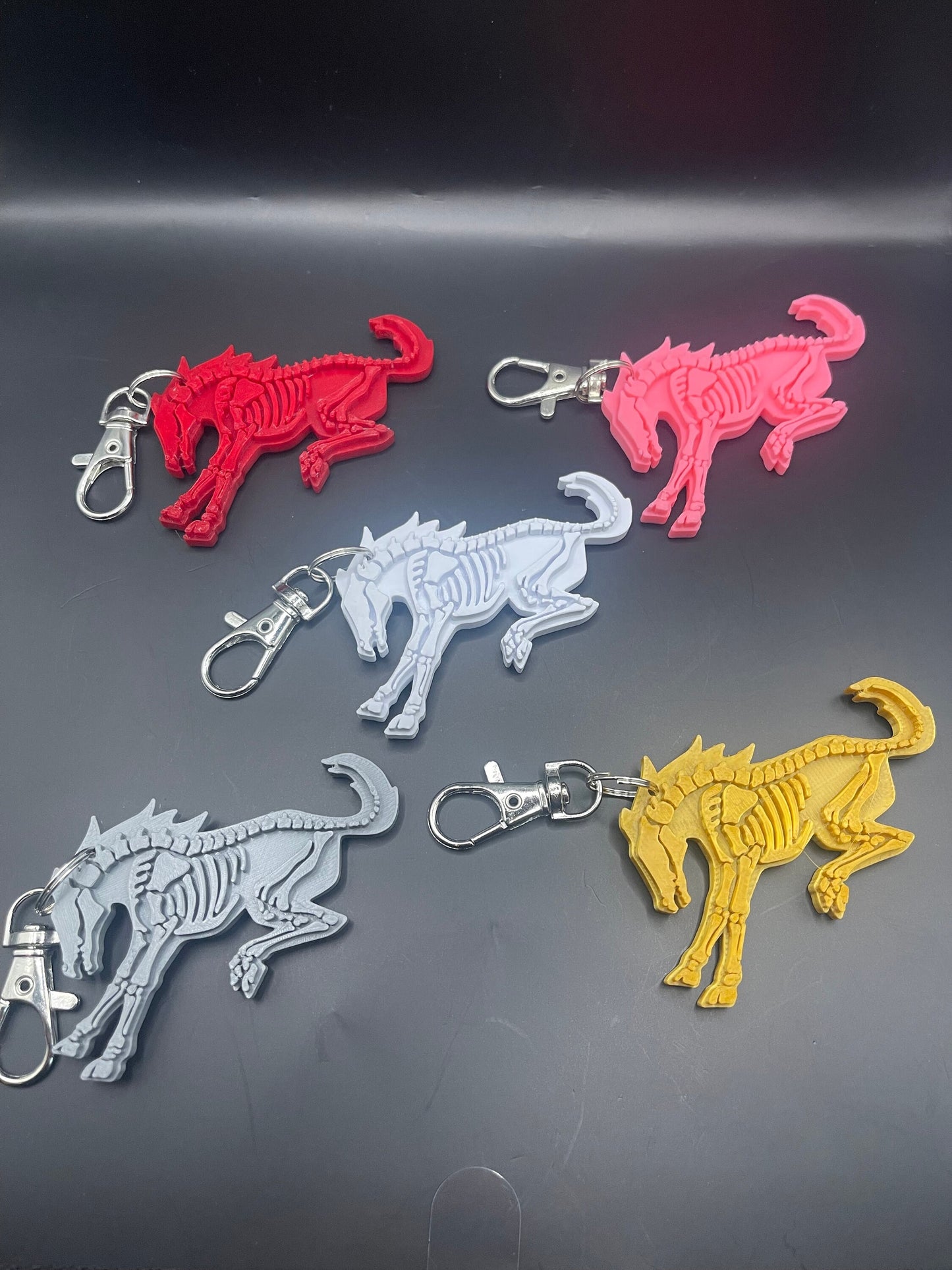 Ford Bronco “Skeleton” Emblem Keychains / Calling all Bronco and Bronco Sport & Lovers / 21 Colors / Keychain