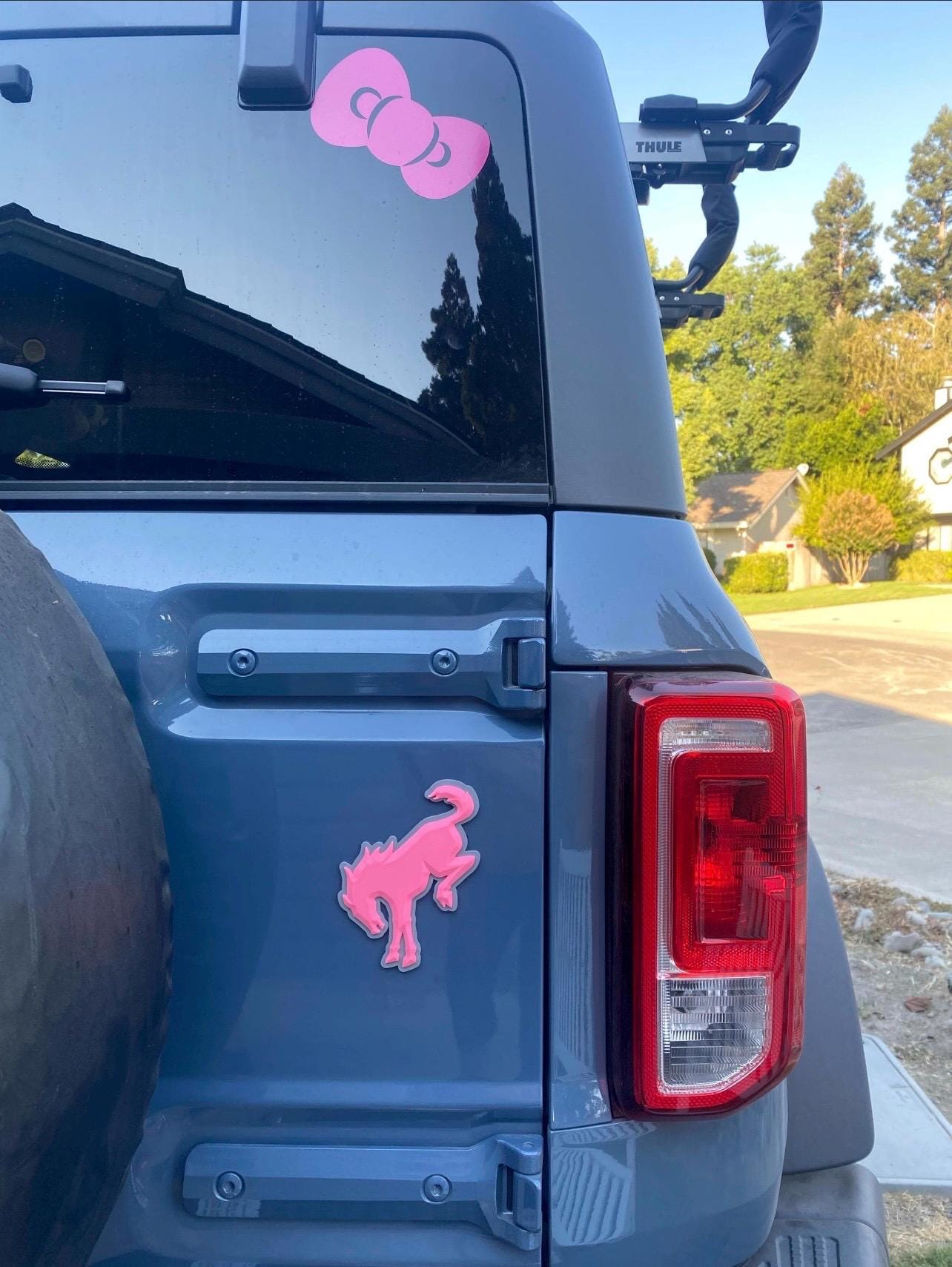 Two Color - Bronco Emblem and Badge / Calling all Bronco and Bronco Sport & Lovers / 400 Colors Options/ 5" Bronco