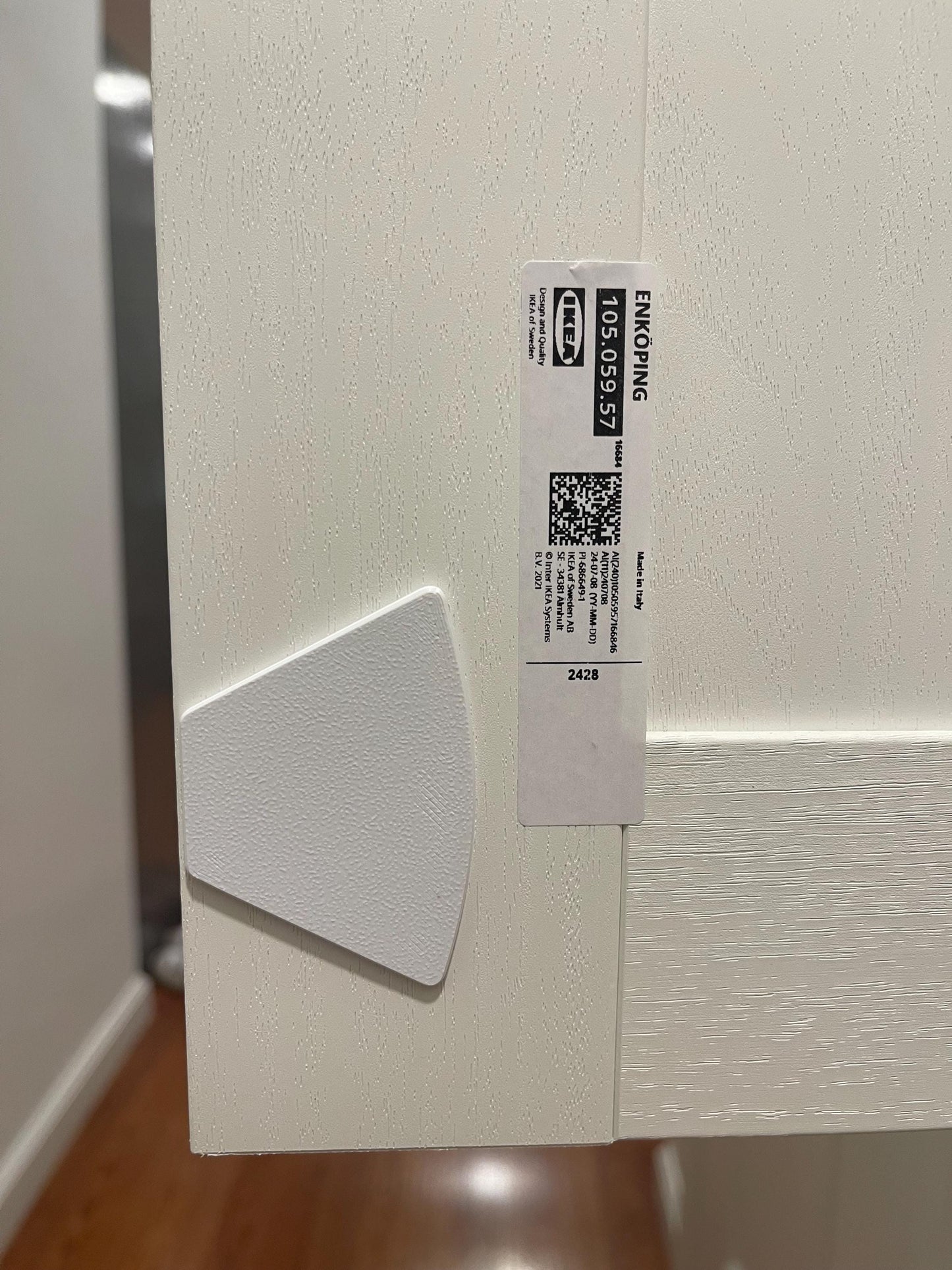 IKEA Hinge Hole Cover 3 Pack Compatible with Besta Billy Pax Sekiton Doors | Many Colors |  Conceals Holes Seamlessly | No Tools Needed