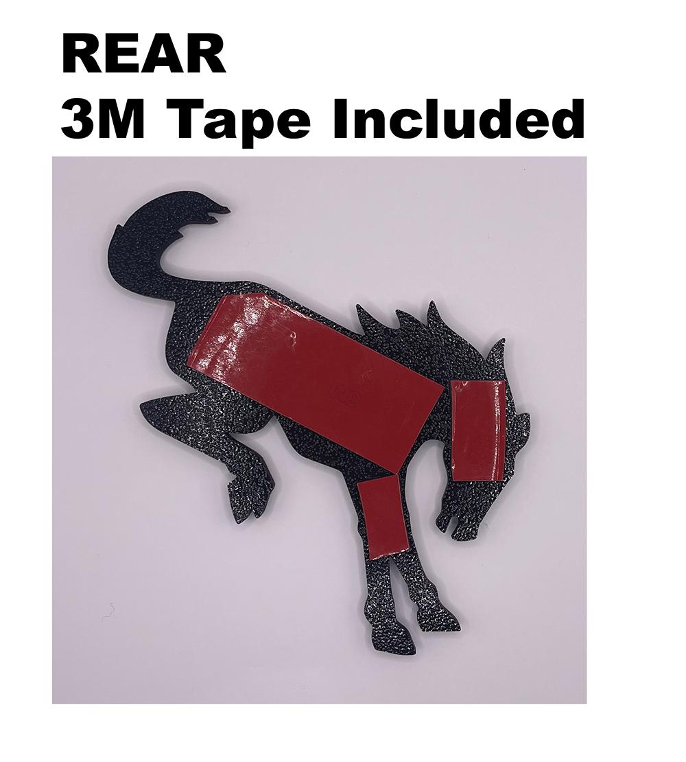 Two Color - Bronco “Skeleton” Emblem and Badge / Calling all Bronco and Bronco Sport & Lovers / 400 Colors Options/ 5" Bronco